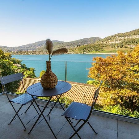 La Palma 1 By Quokka 360 - Modern Panoramic Lake View Flat Montagnola Bagian luar foto
